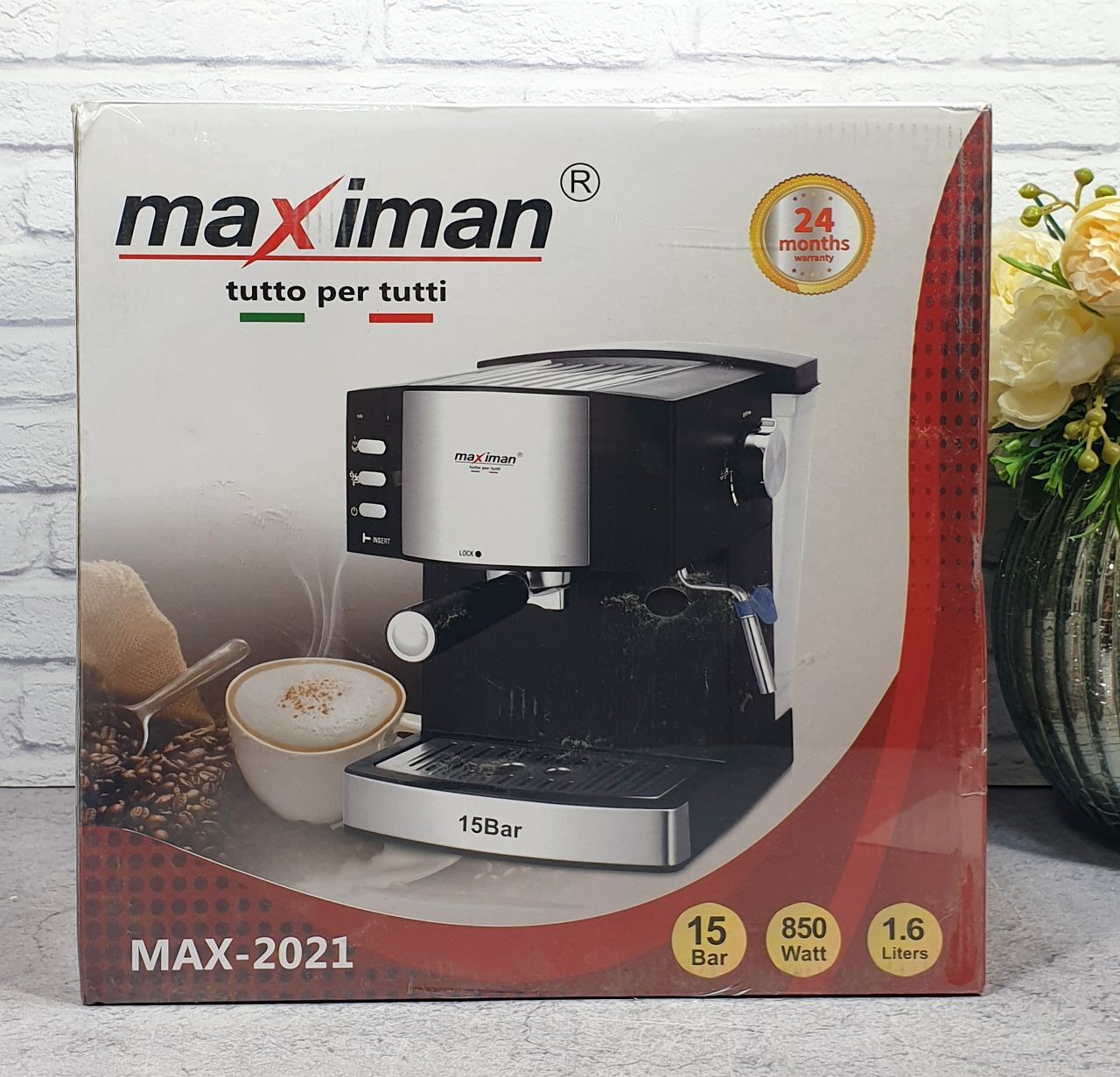 rsl-100072446 اسپرسوساز 15 بار max-2021 مکسی من (100) - تصویر 1