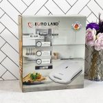 EL828 اسنک ساز 4اسلایس 1200وات  سفید یورولند(100)