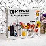 آبمیوه گیری 4 کاره NKM-912 مشکی نیکوا (100)