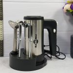 همزن گیربکسی سفید پایه دار+گوشتکوب 800وات NHSB 003 نانانی (100)