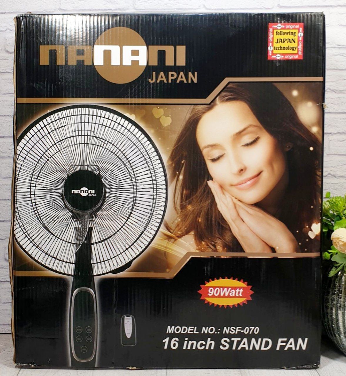 rsl-100082950 پنکه ایستاده 16 اینچی مشکی nanani NSF-070 نانانی (100) - تصویر 1