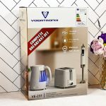 ست صبحانه (کتری برقی-تستر نان-گوشتکوب)VE-237 سفید ووگاتی رونیکس (100)-