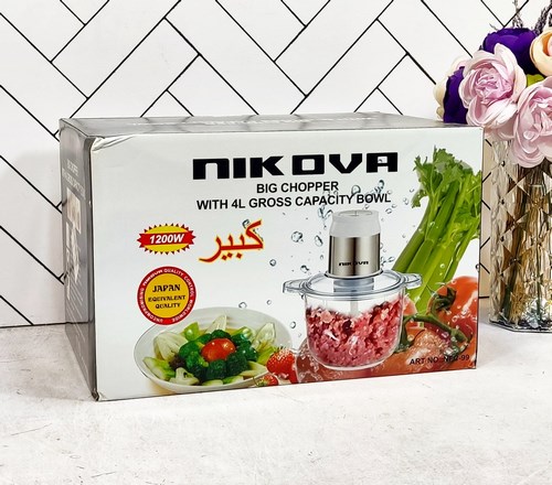 rsl-100090748 خردکن بدنه پیرکس nfc-99 بدون دسته 4 لیتری سفید نیکوا (100) - تصویر 1
