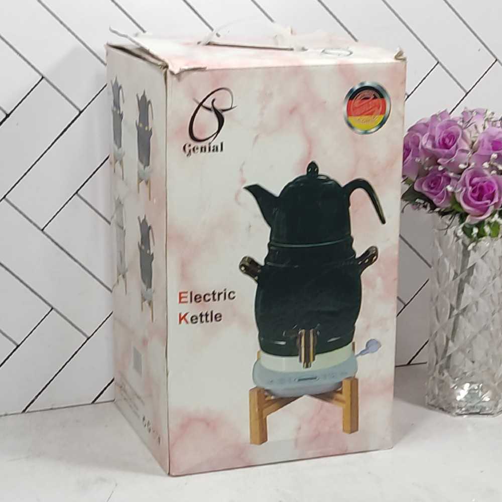 rsl-100097190 سماور قوری سرامیک رنگی Genial victor برقی (1) - تصویر 1