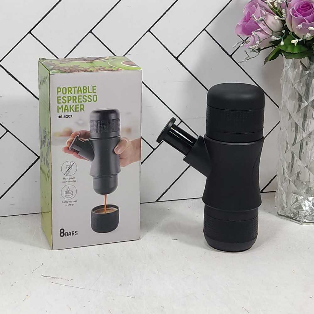 rsl-100097343 اسپرسوساز 8 بار پمپی مسافرتی HS-8201 (1) - تصویر 1