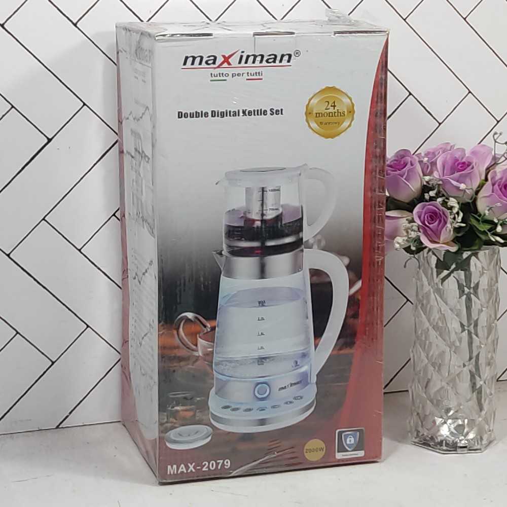 rsl-100097409 چای ساز روهمی 2000 وات MAX-2079 سفید مکسی من (1) - تصویر 1