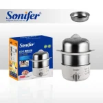 تخم مرغ پز و بخارپز دو طبقه سونیفر مدل SF-1515